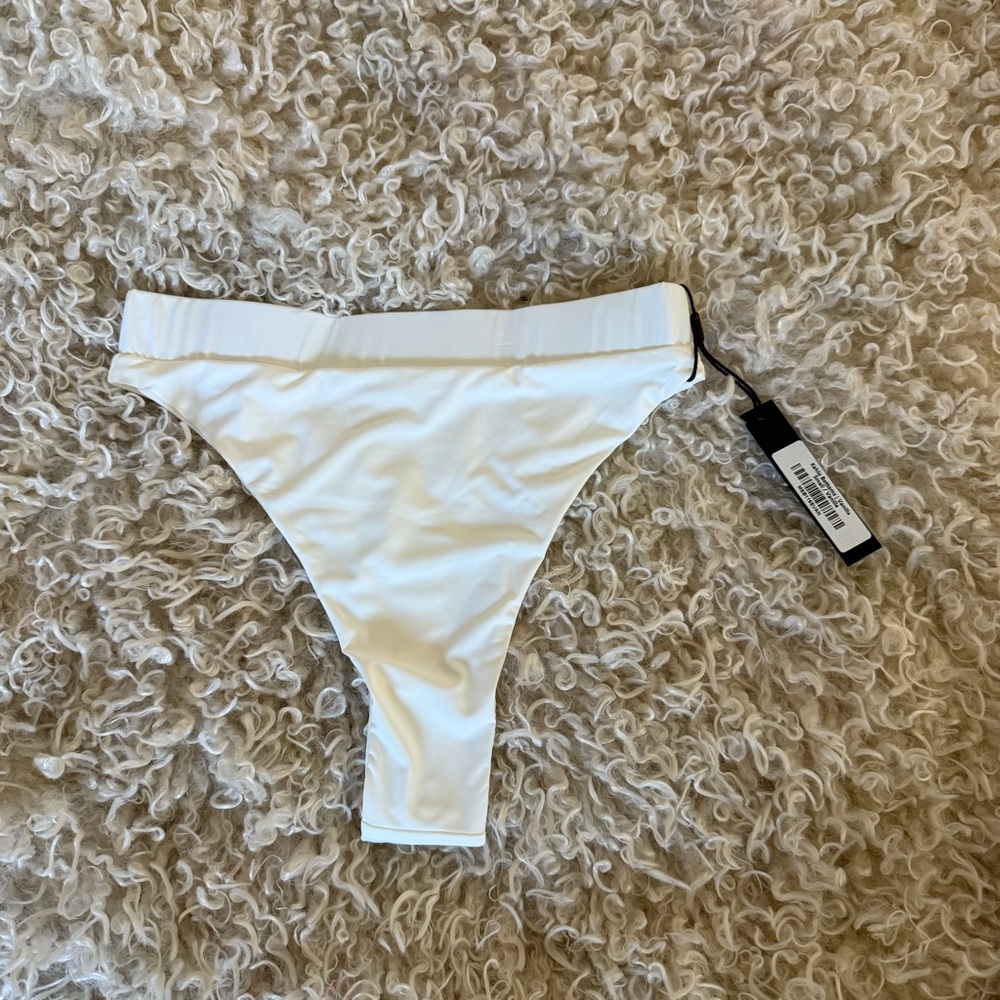 Myra Swim Kahlo Bikini Bottom - Vanilla - Small - NWT